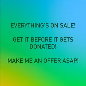 HELP ME CLEAR MY CLOSET!